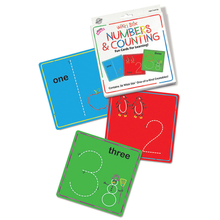 WIKKI STIX Wikki Stix® Numbers And Counting Cards Set 608